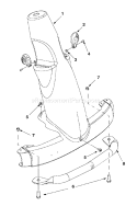 Page L Diagram and Parts List for 13A-328-402 2000 Yard Man Lawn Tractor